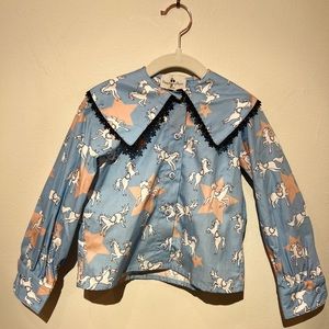 Raspberry Plum Mary-Anne Top (3-4Y)